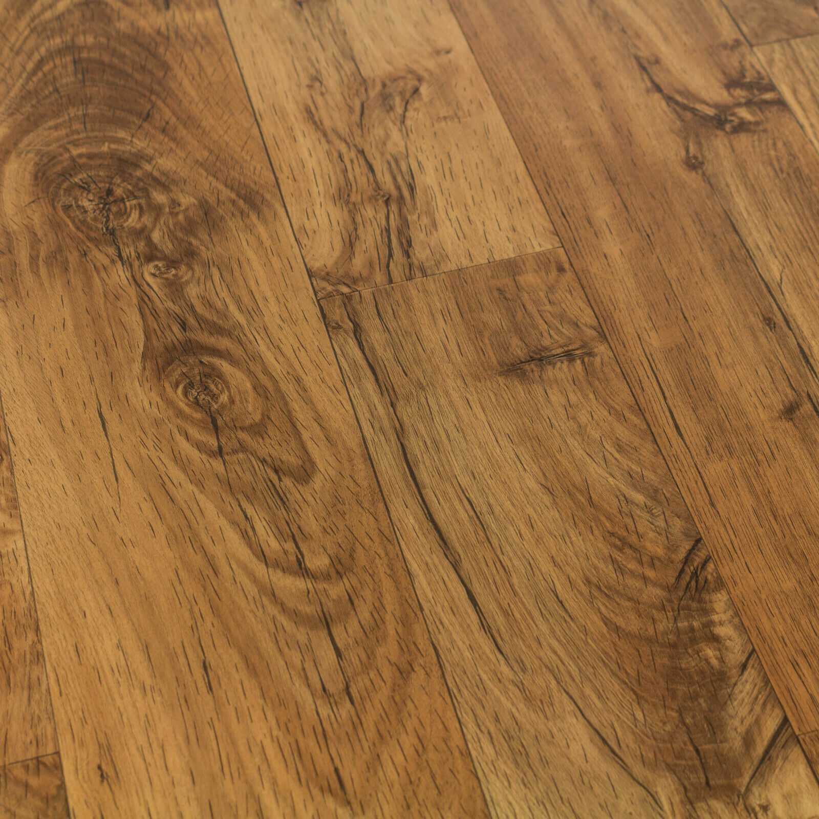 PVC Boden Restposten Breite: 200 cm x Länge: 255 cm Jura Brown Holz Rustikal Tarkett #234
